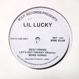 LIL LUCKY / THA C.I.A. feat. 4 DEEP "Best Friend / Booty Clap (So Fine)" MEGA RARE BALTIMORE CLUB BREAKBEAT HOUSE 12"