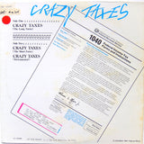 Blaxk Widow "Crazy Taxes"  PRIVATE 1986 ELECTRO VOCODER FUNK RAP 12"