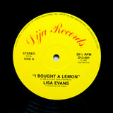 LISA EVANS "Too Much Love" PRIVATE 80s DIJA SYNTH FUNK BOOGIE 12"