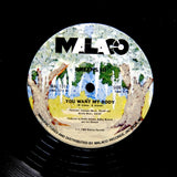 GREENS III "Want My Body" TALKBOX VOCODER SYNTH BOOGIE ELECTRO FUNK 12"