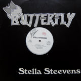 STELLA STEEVENS "Butterfly" RARE COSMIC ITALO DISCO REISSUE 12"