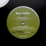 Rico Tubbs "Knuckle Sandwich" 2007 UK BREAKBEAT HOUSE MUZIK BREAKS 12"