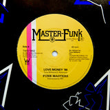 FUNK MASTERS "Love Money" KILLER UK DISCO FUNK BOOGIE 12"