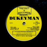 DUKEYMAN "Rawhide 98" RARE METRO II BALTIMORE CLUB BREAKBEAT HOUSE 12"