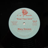 MARY STEVENS "Find Your Love" PRIVATE PRESS MODERN SOUL BOOGIE FUNK 12"