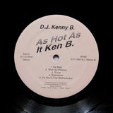 D.J. KENNY B. "As Hot As It Ken B EP" MEGA RARE BALTIMORE CLUB BREAKBEAT HOUSE 12"