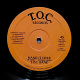 T.O.C. BAND "Hand It Over" RARE PRIVATE BOOGIE FUNK REISSUE 12"