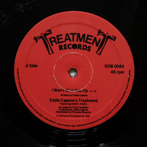 EDDIE CAPONE'S TREATMENT "I Won't Give You Up"  PRIVATE BOOGIE FUNK REISSUE 12"