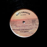 ALEX SIMON "Runnin' Out Of Time" PRIVATE SYNTH BOOGIE FUNK 12"
