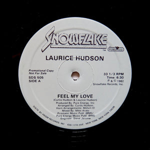 LAURICE HUDSON "Feel My Love" MODERN SOUL BOOGIE FUNK REISSUE 12"