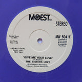 THE SISTERS LOVE "Give Me Your Love" MODERN SOUL DISCO FUNK REISSUE 12" Color