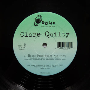 CLARE QUILTY "Roses" Y2K EMO TECHNO POP RAVE HOUSE MUSIC 12"
