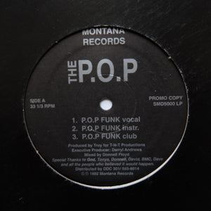 THE P.O.P. "POP FUNK" PRIVATE RANDOM P-FUNK RAP 12"