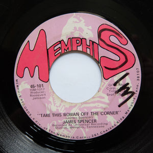 James Spencer "Take This Woman Off The Corner" 70s DEEP FUNK BREAKS 7"