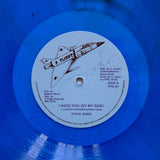 STEVE JONES "I Need You By My Side" RARE BOOGIE FUNK REISSUE 12" BLUE VINYL