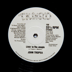 JOHN TROPEA "Living In The Jungle" CLASSIC COSMIC DISCO REISSUE 12"