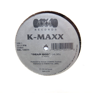 K-MAXX "Dear God" RARE MODERN FUNK RANDOM RAP SEALED 12"