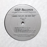 JAMES TAYLOR "No Way Out" PRIVATE PRESS SYNTH BOOGIE FUNK LP