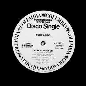 CHICAGO "Street Player" CLASSIC COSMIC AOR DISCO FUNK REISSUE 12"