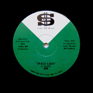 BILL "Spacey Lady" PRIVATE SYNTH SOUL BOOGIE FUNK REISSUE 12"