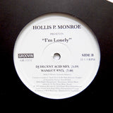 HOLLIS P MONROE "I'm Lonely" REISSUE DEEP HOUSE BREAKBEAT 12"