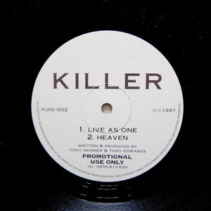 Killer "Life As One / Heaven" RARE 1997 UK DEEP HOUSE 12"