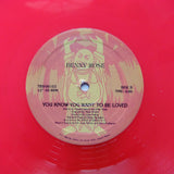 BENNY ROSE "It's Only You" RARE SYNTH BOOGIE FUNK REISSUE 12" - RED VINYL