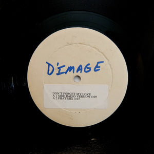 D'Image "Don't Forget My Love" RARE MODERN SOUL SLOW JAM NEW JACK FUNK 12"