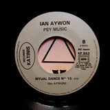 Ian Aywon ‎"Psy Music (Apocalypse)" FRENCH PRIVATE SYNTH WAVE PSYCH FUNK 7"