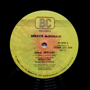 DOLETTE MCDONALD "Xtra Special" BC BOOGIE FUNK BOMB REISSUE 12"