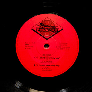 DEVANE "If I Could Have It My Way" PRIVATE MODERN SOUL BOOGIE 12"