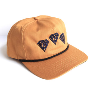 PPU "Outdoor Material" Ripstop Snapback Cap - Cardboard Brown