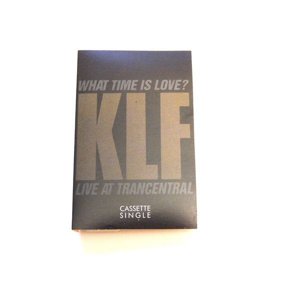 The KLF Featuring The Children Of The Revolution – What Time Is Love?  Techno House CASSETTE