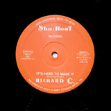 RICHARD C "It's Hard To Make It" RARE MODERN SOUL DISCO FUNK REISSUE 12"