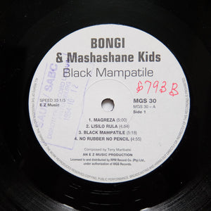 BONGI & MASHASHANE KIDS "Black Mamapatile" RARE KWAITO HOUSE LP