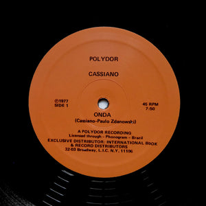 CASSIANO "Onda" 1977 BRAZILIAN DISCO SOUL FUNK REISSUE 12"