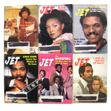 LOT OF 6 "JET MAGAZINE" 1977-1980 The Whispers, George Benson