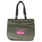 EARCAVE "Good Times & Vibes" Padded Record Tote Cooler Bag Green
