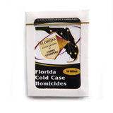 Florida "Unsolved Cold Case Homicides" Deck of Playing Cards TRUE CRIME