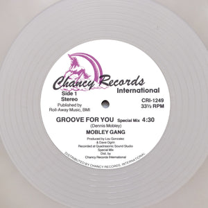 MOBLEY GANG "Groove For You" CHANCY SYNTH BOOGIE DISCO FUNK REISSUE 12" COLOR