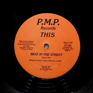 THIS "Beat In The Street" PMP 1985 ELECTRO BOOGIE FUNK 12"