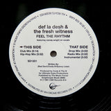 DEF LA DESH "Feel The Rhythm" NEW JACK SWINGBEAT FUNK 12"
