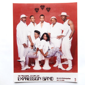 EXPRESSION "Release" PPU DC GOGO SYNTH FUNK 8X10 PRESS PHOTO