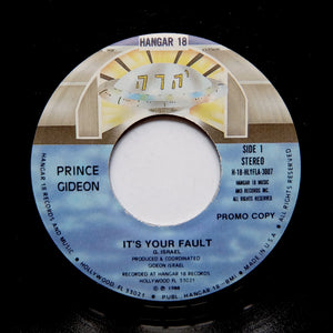 Prince Gideon "It's Your Fault" OG PRIVATE PRESS MODERN SOUL BOOGIE FUNK 7"