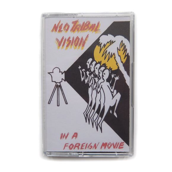 NEO TRIBAL VISION • PRIVATE SYNTH WAVE FUNK REISSUE CASSETTE TAPE