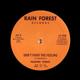MASTER FORCE "Don't Fight The Feeling / Hey Girl" MODERN SOUL DISCO REISSUE 12"