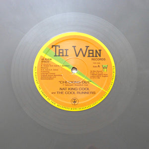 NAT KING COOL "Checking Out" RARE TAI WAN BOOGIE REISSUE 12" SILVER VINYL