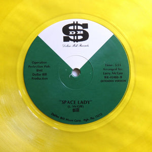 BILL "Spacey Lady" PRIVATE SYNTH SOUL BOOGIE FUNK REISSUE 12" YELLOW