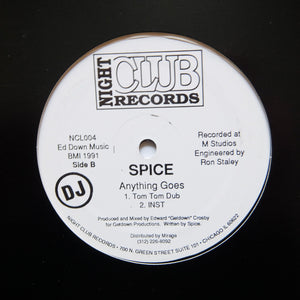Spice "Anything Goes" 1993 CLASSIC DEEP HOUSE 12"