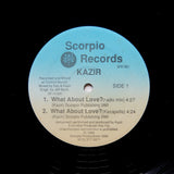 KAZIR "What About Love" PRIVATE NEW JACK SYNTH BOOGIE FUNK 12"